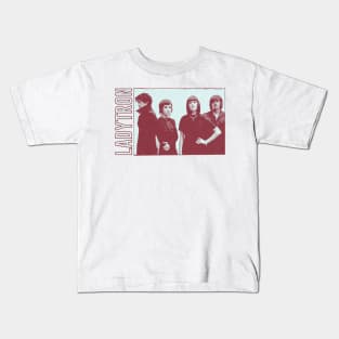 Ladytron ::: Retro Style Fan Design Kids T-Shirt